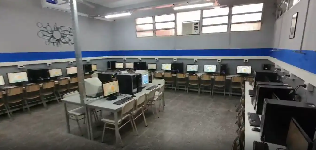 Reinauguración de la Sala de Informática